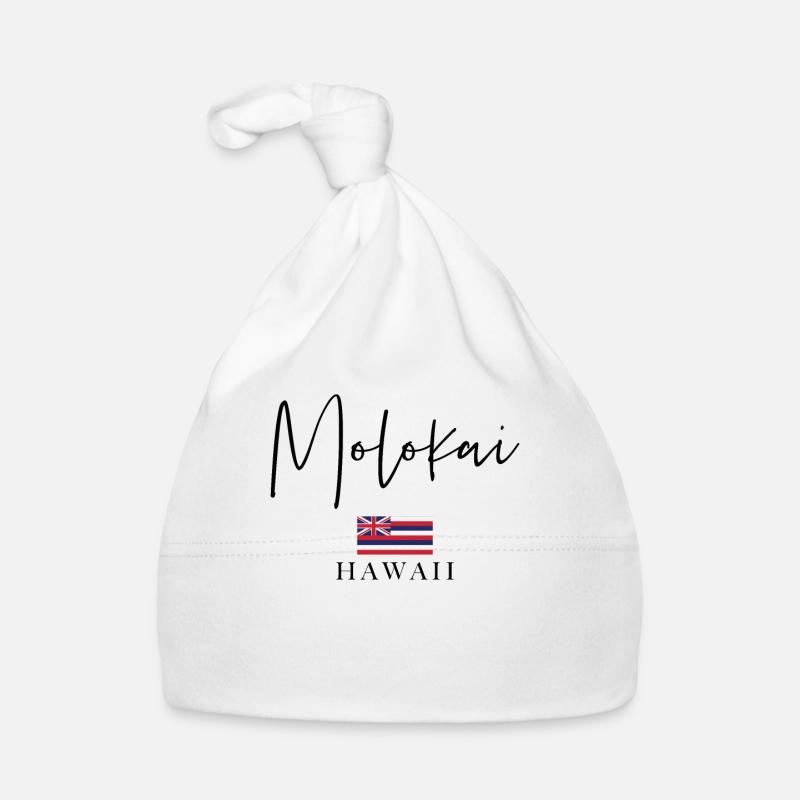 Vacances du drapeau de la Grèce - Islande Molokai Bonnet bio Bébé