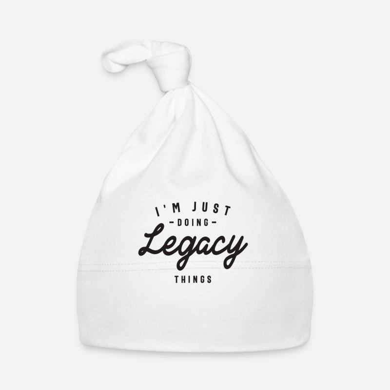 I'm Just Doing Legacy Things Personalized Name Organic Baby Cap