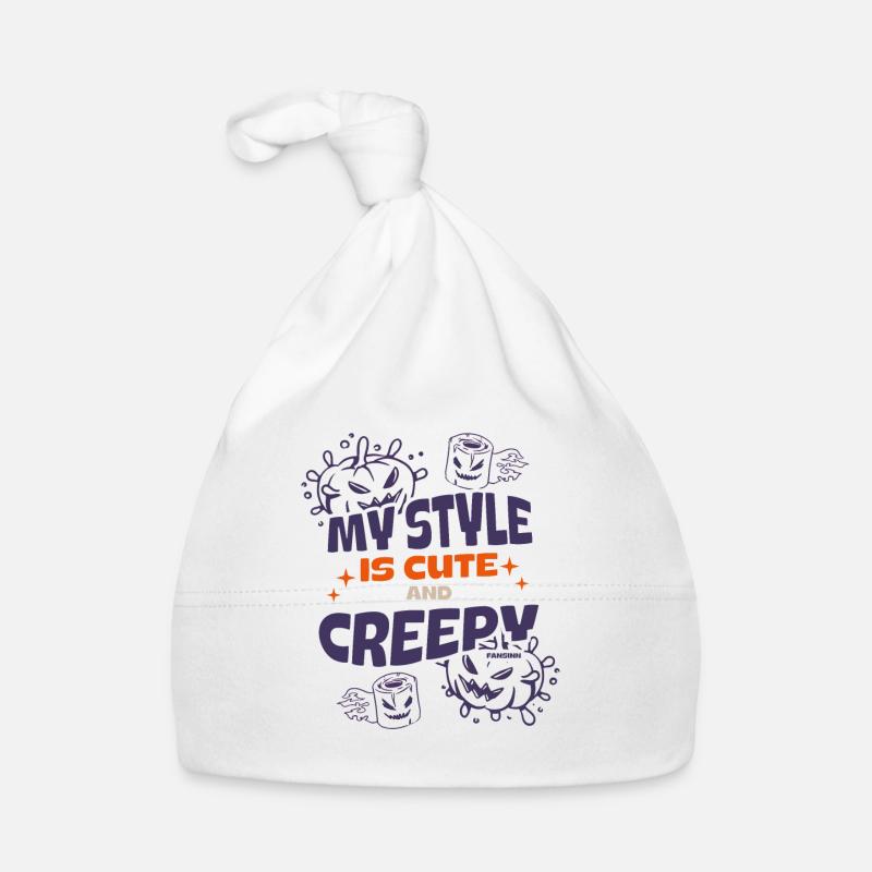 süß und unheimlich Halloween Baby Bio-Mütze