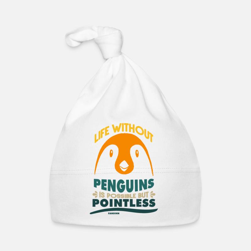 Life Without Penguins Is Possible But Pointless Organic Baby Cap