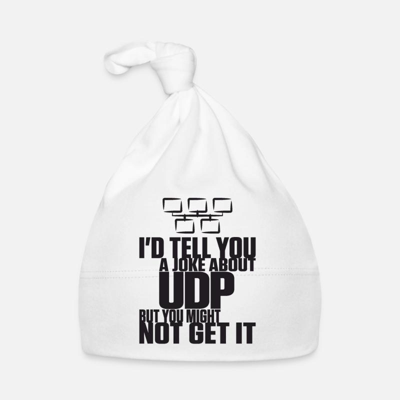 Joke about UDP but you might not get it Baby Bio-Mütze