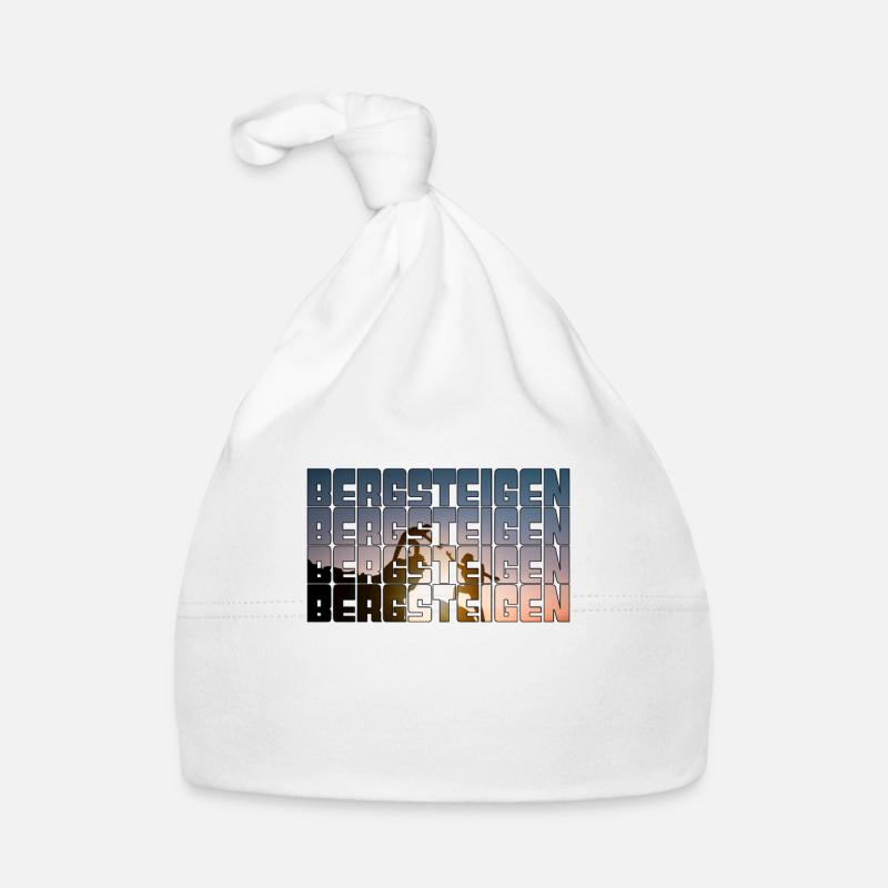 alpinisme - Bonnet bio Bébé - blanc