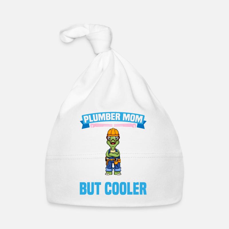 Maman plombière comme une maman régulière mais plus cool Bonnet bio Bébé