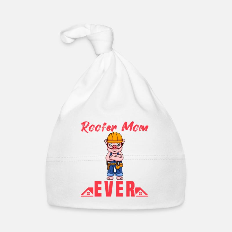 Meilleure maman couvreuse de tous les temps Artisanat de toiture Mère Bonnet bio Bébé