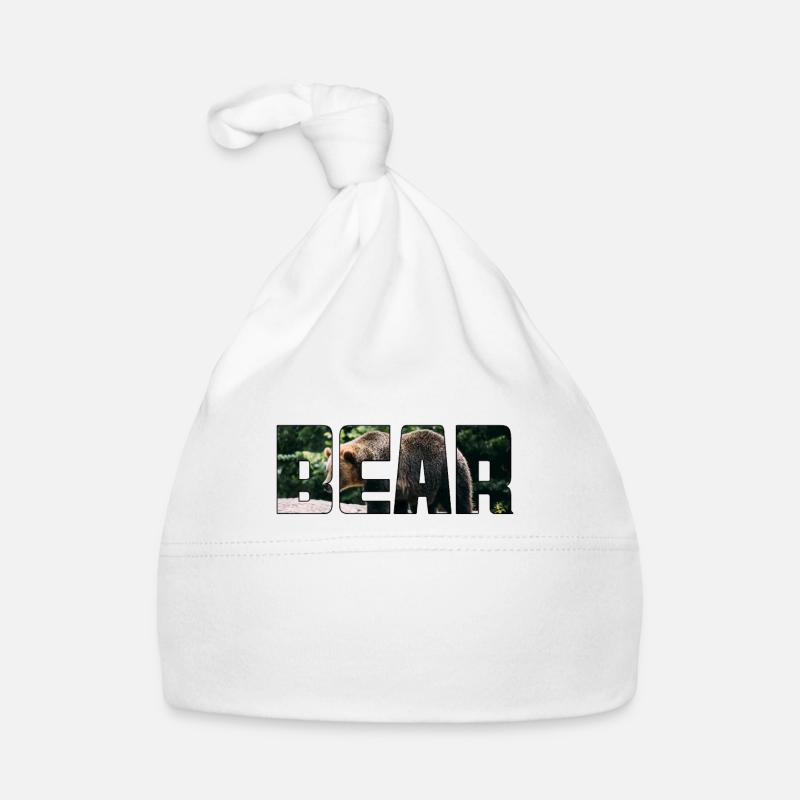 Bär Baby Bio-Mütze