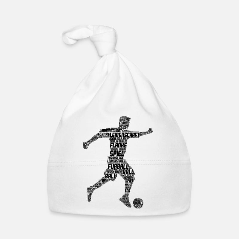 Fußball Baby Bio-Mütze