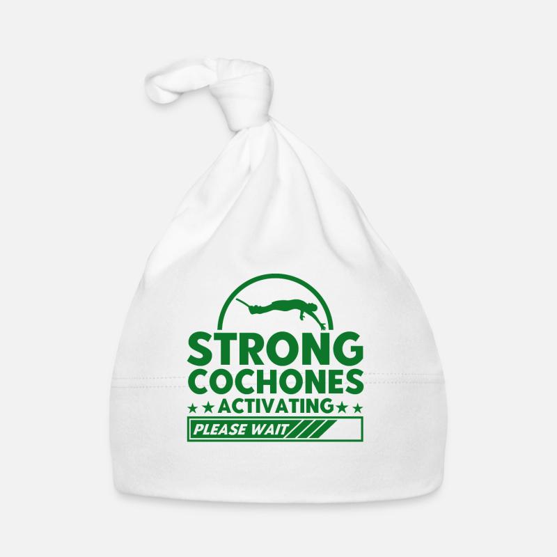 Bungee Sprung Bungee Springen Extremsport Geschenk Baby Bio-Mütze