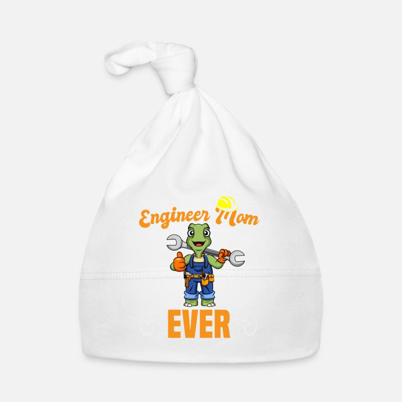 Best Engineer Mom Ever Construction Worker Mommy Baby Bio-Mütze