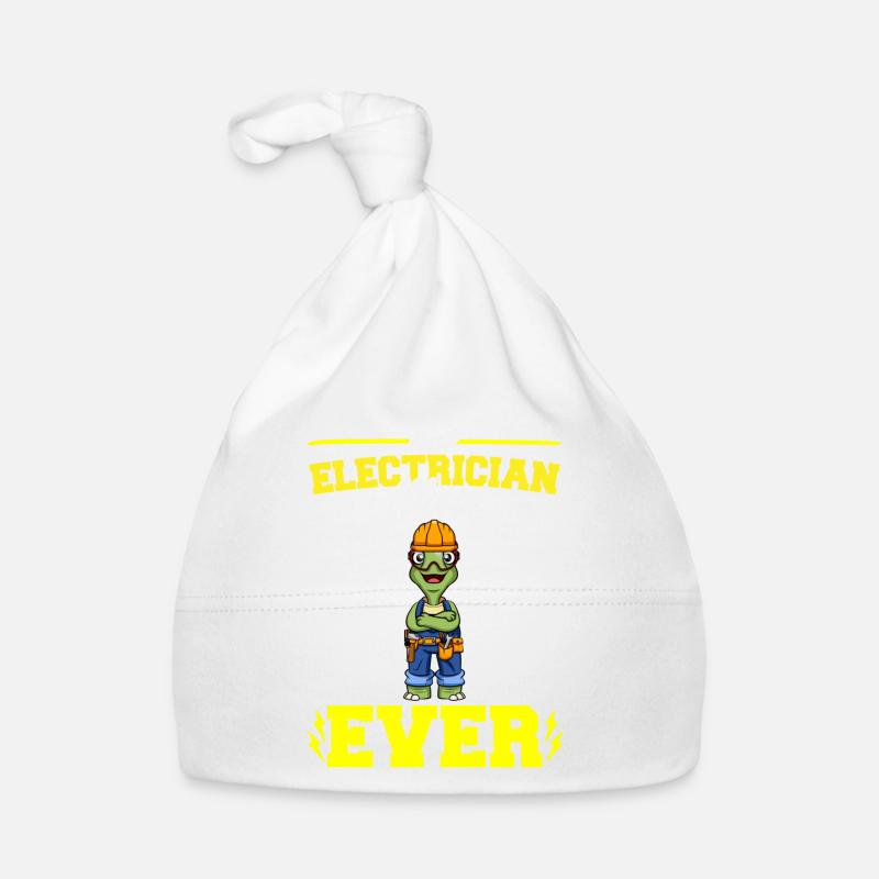 Meilleure électricienne Maman Jamais technicienne en électronique Bonnet bio Bébé