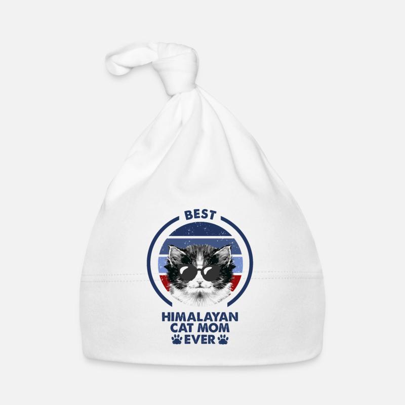 Cat Mama - Himalayan Cat Organic Baby Cap