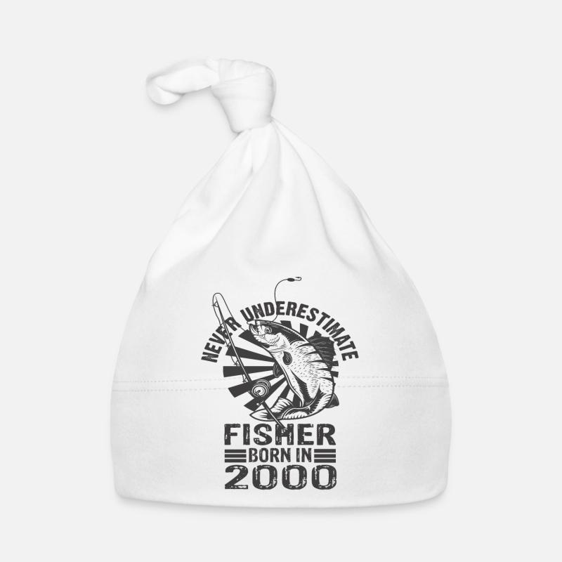 Never Underestimate Fisher Born In 2000 Baby Bio-Mütze