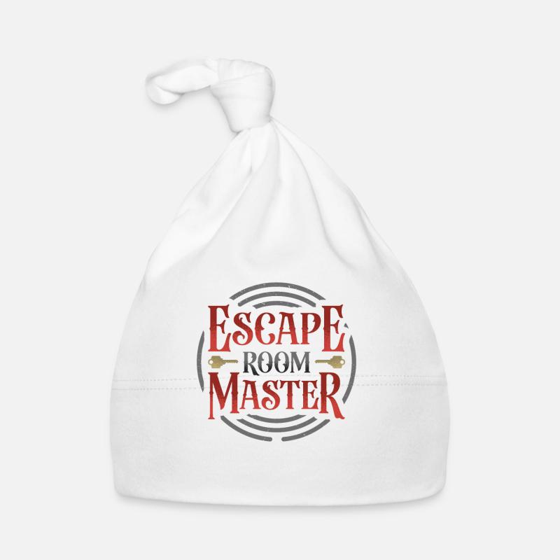 Escape Room Master, Birthday. Organic Baby Cap