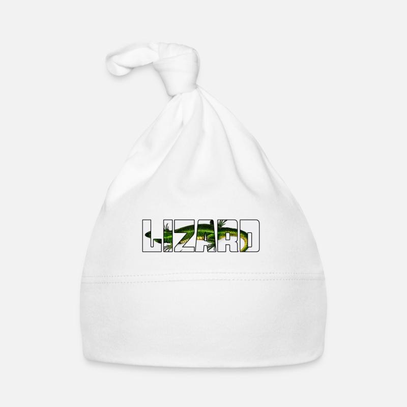 Eidechse Baby Bio-Mütze