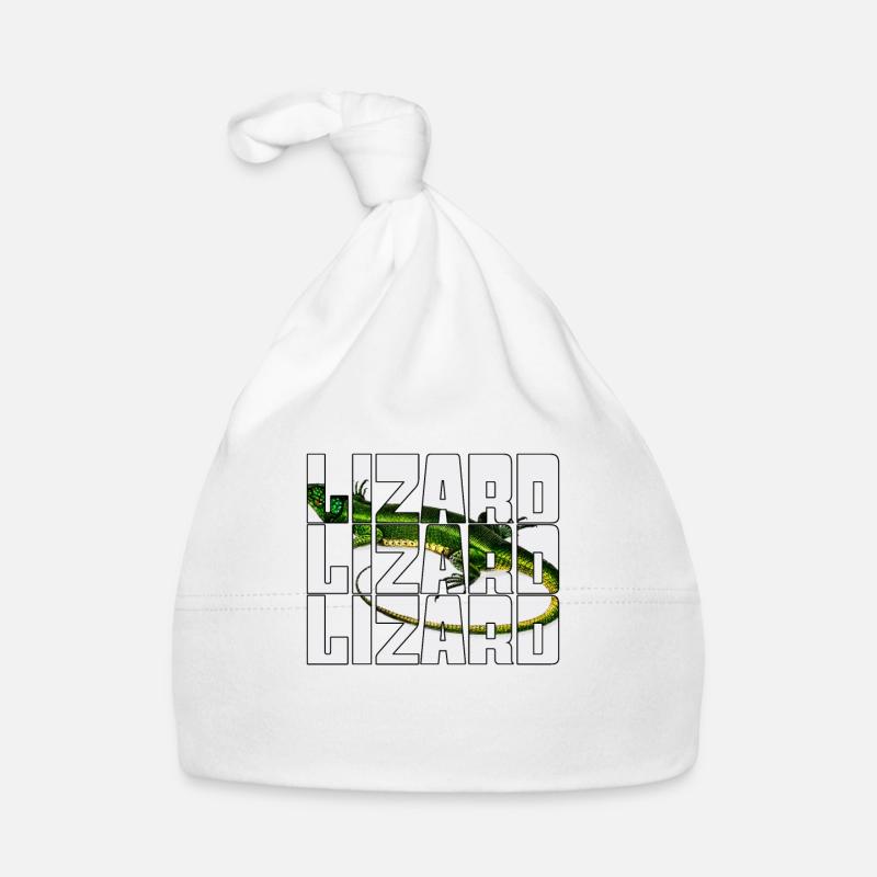 Eidechse Baby Bio-Mütze