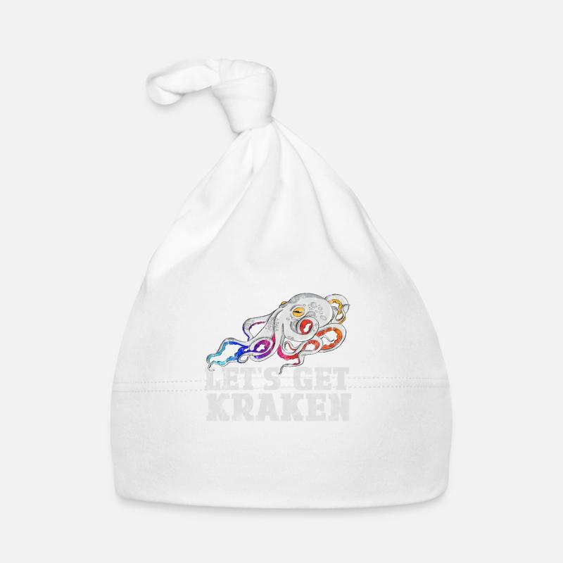 Let's Get Kraken Redifined Squidink Funky DJ Baby Bio-Mütze