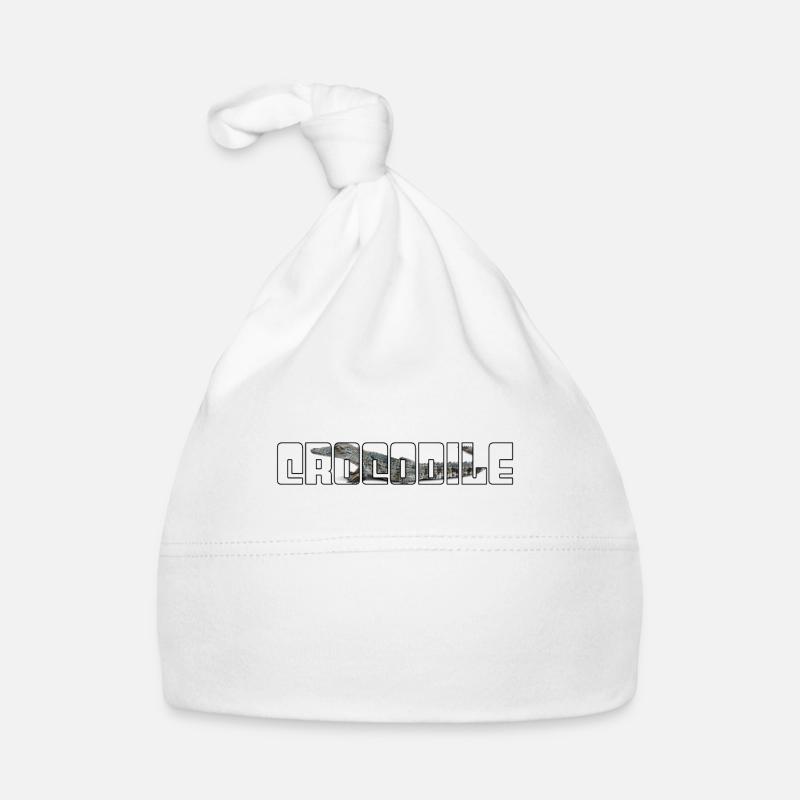 Crocodile Organic Baby Cap