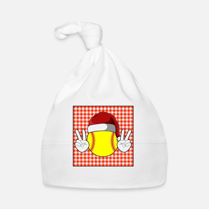 Softball Xmas Softball Player Christmas Gift Baby Bio-Mütze