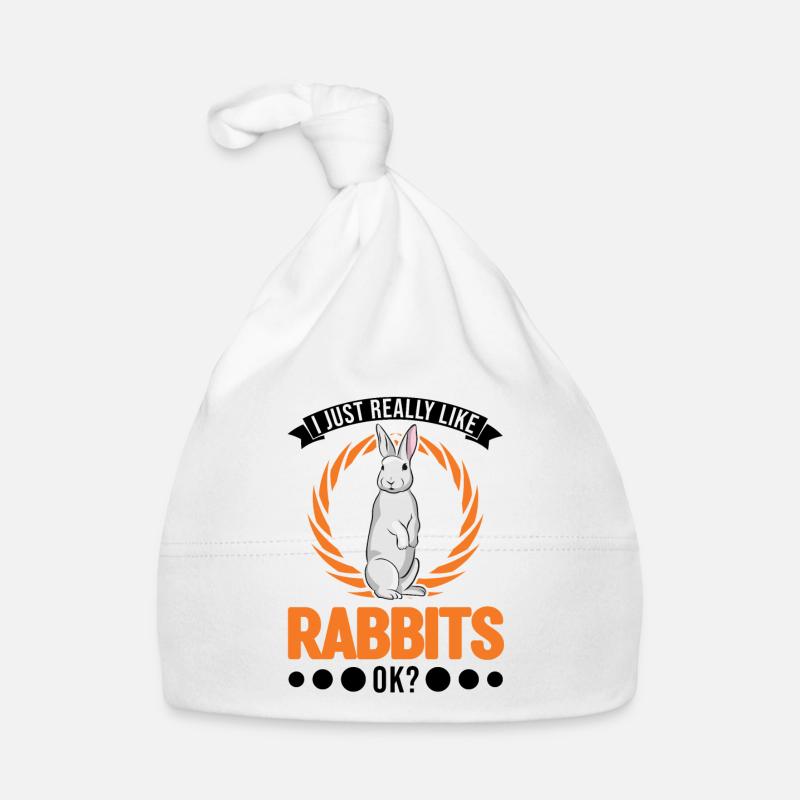 I just really like Rabbits Hase Kaninchen Baby Bio-Mütze