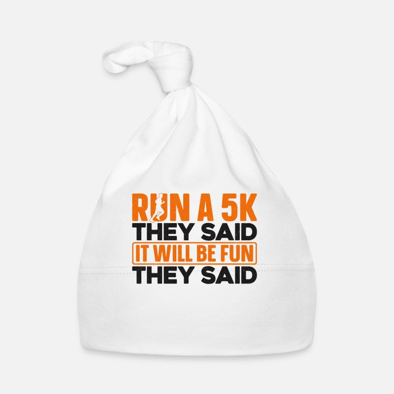 Running Runner Half Marathon Organic Baby Cap