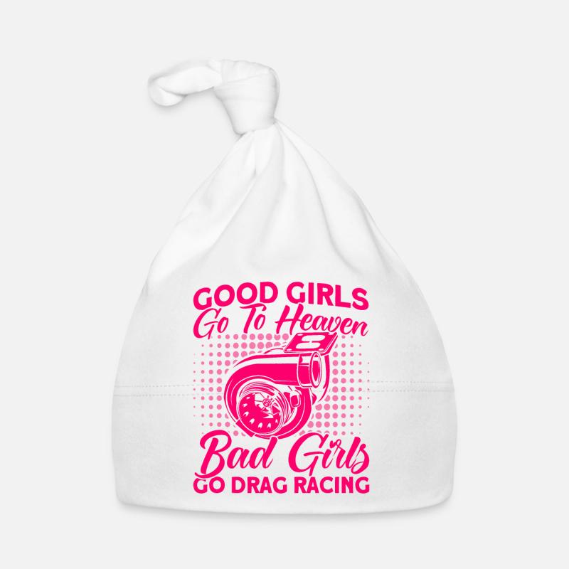 Drag Race Drag Racing Autorennen Geschenk Baby Bio-Mütze