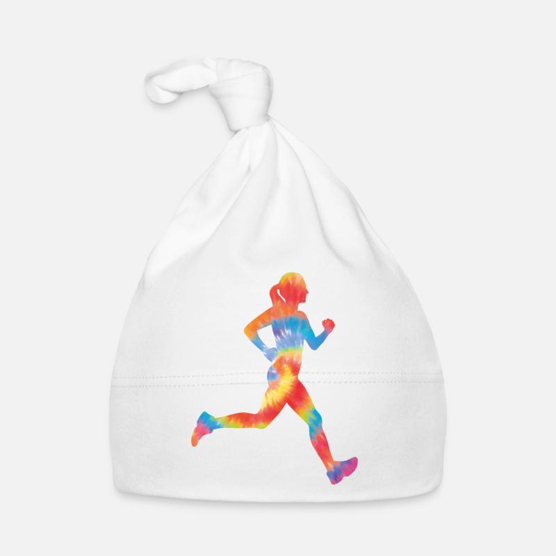 Running Runner Half Marathon Tie Bonnet bio Bébé