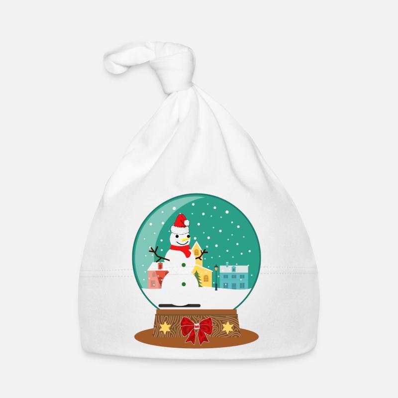 JOYEUX NOËL. Bonnet bio Bébé