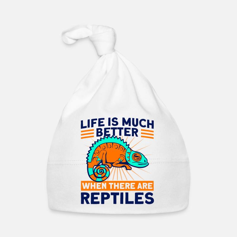 Reptile Lovers Reptile Snake Gift Organic Baby Cap