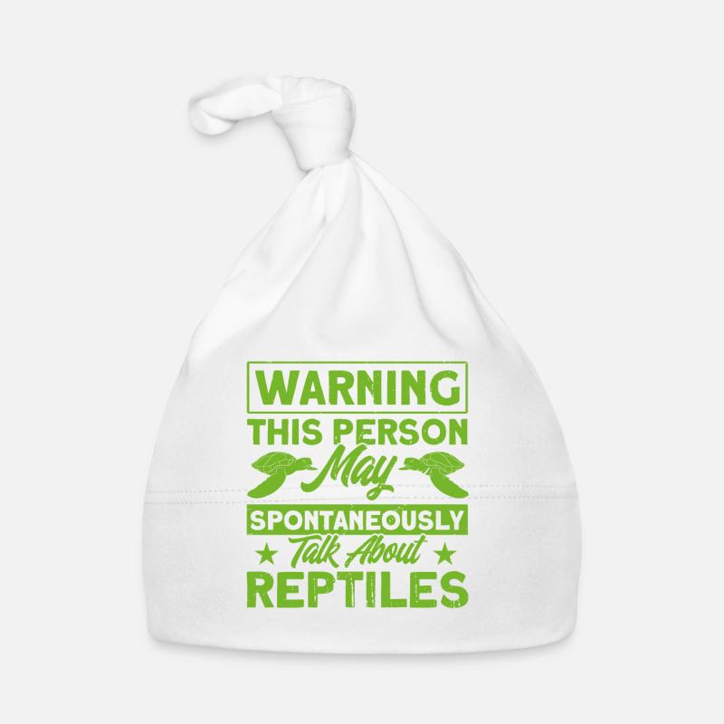 Reptile Reptile Lézards Cadeau Bonnet bio Bébé