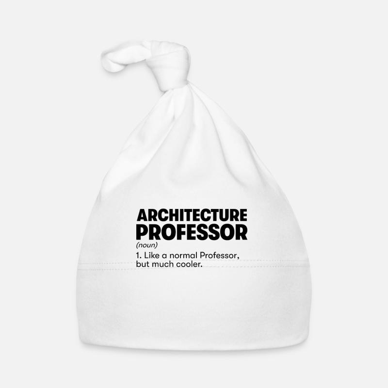 Architecture Professor Organic Baby Cap