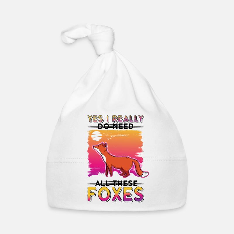 Yes I really do need all these Foxes Fuchs Organic Baby Cap