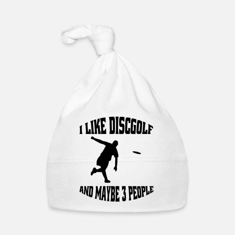 Disc Golf Drôle Dicton Discgolfer Disc Golfer Bonnet bio Bébé