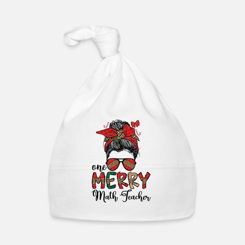 Math Teacher Christmas Math Teaching Xmas Gift Baby Bio-Mütze