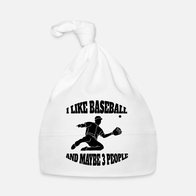 Baseball Baseball Game Gift Baseball Lovers Organic Baby Cap