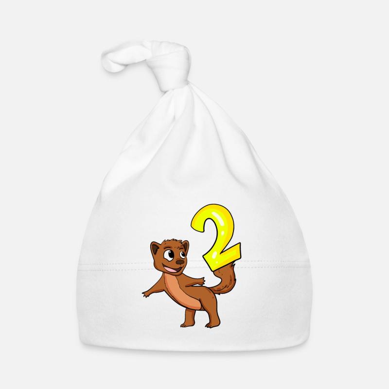2 ans - 2 anniversaire - J’ai 2 ans Bonnet bio Bébé