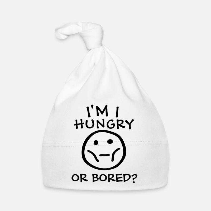 Bin ich hungrig oder gelangweilt Baby Bio-Mütze