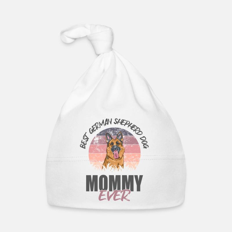 German Shepherd Organic Baby Cap