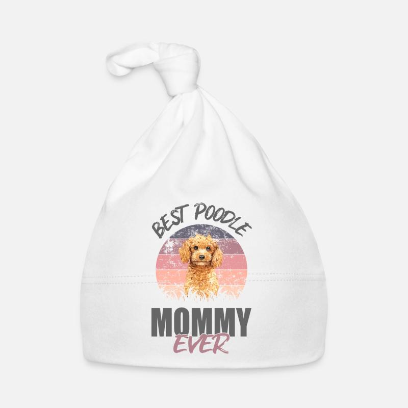 Pudel Baby Bio-Mütze