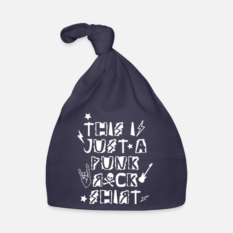 This Is Just A Punk Rock Design Musik Rock Baby Bio-Mütze
