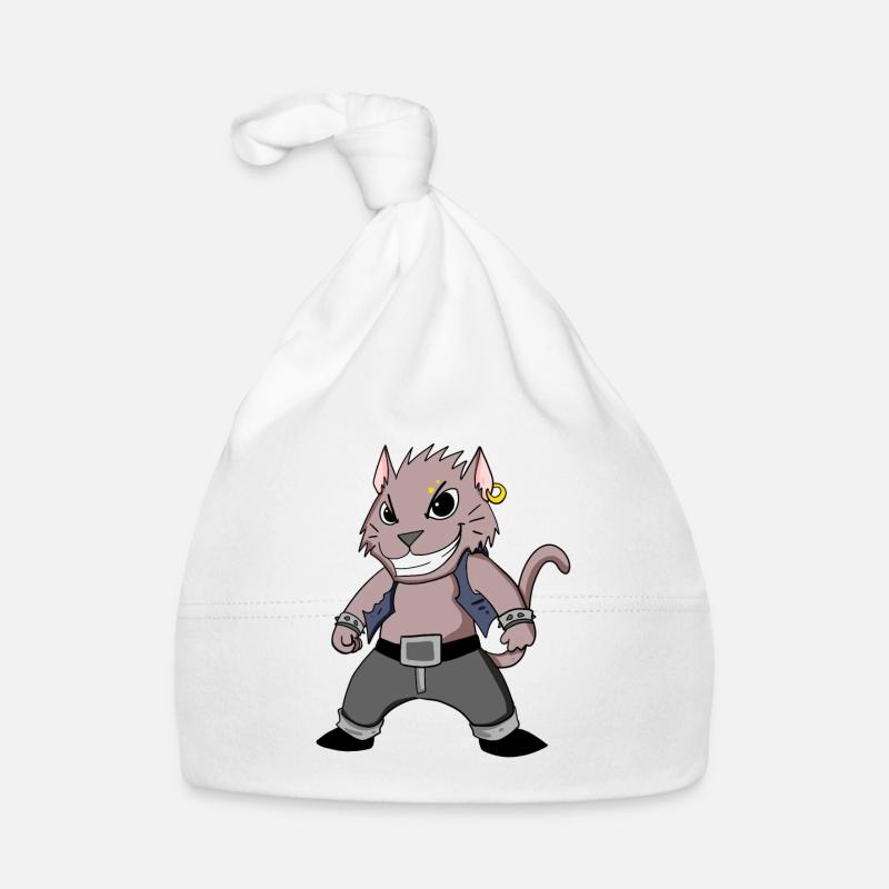 Cool Cat Organic Baby Cap