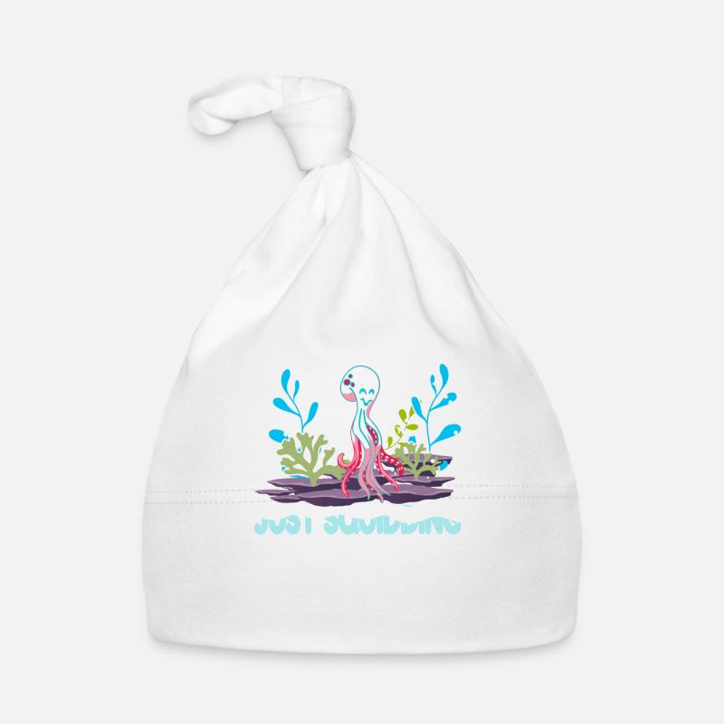 Octopus Octopus Sea Tentacle Octopus Octopus Octopus Organic Baby Cap