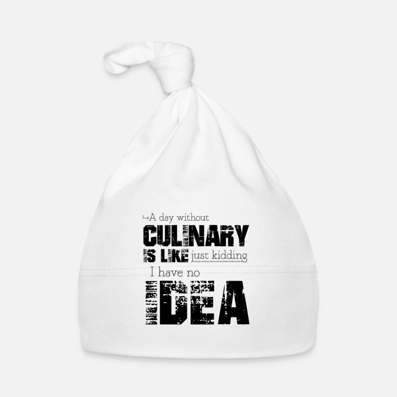 Kulinarisch Baby Bio-Mütze