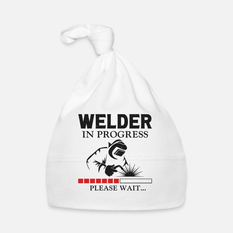 Welder Welding Apprentice Vintage Organic Baby Cap