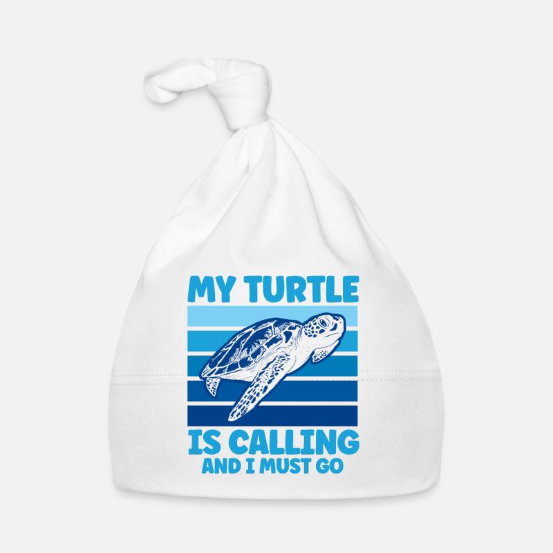 Turtle Keeping Sea Turtle Turtles Organic Baby Cap