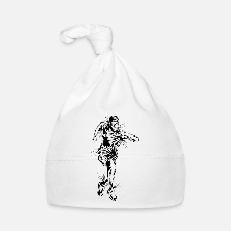 Running Marathon Organic Baby Cap