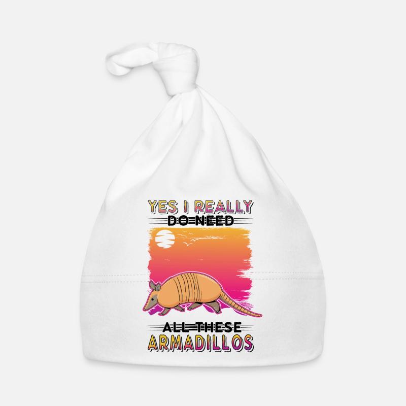 Armadillo Geschenk Gürteltier Baby Bio-Mütze