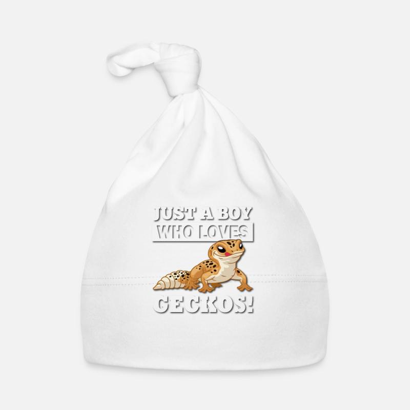 Leopardgecko Baby Bio-Mütze