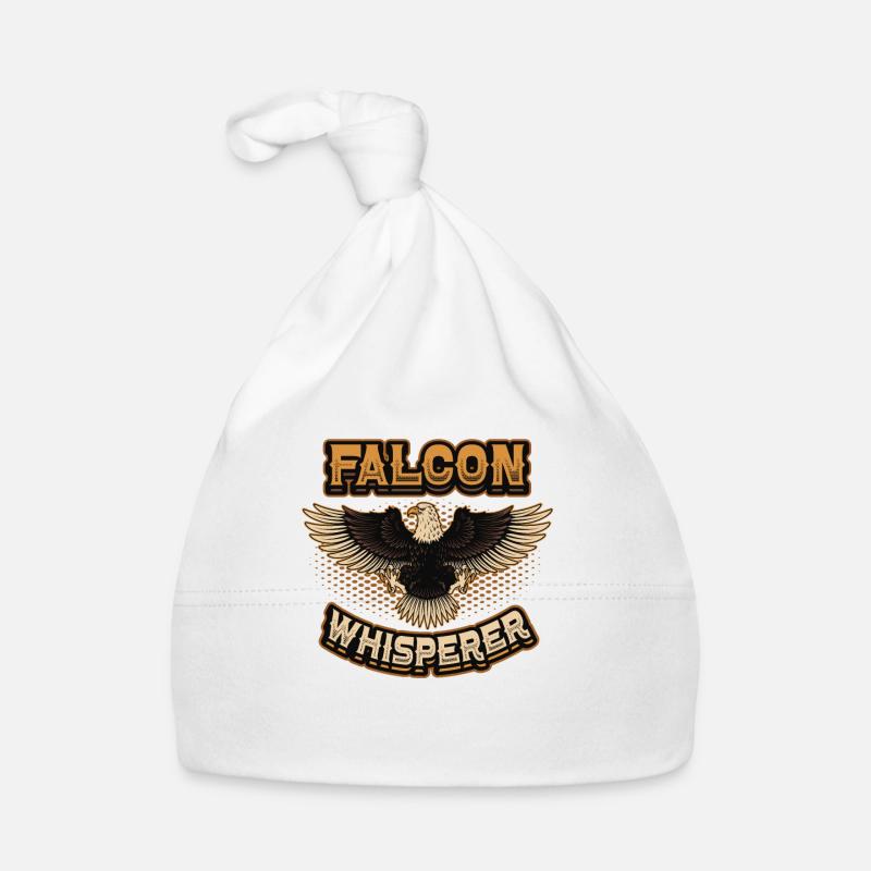 Faucon Whisperer-busard. Bonnet bio Bébé