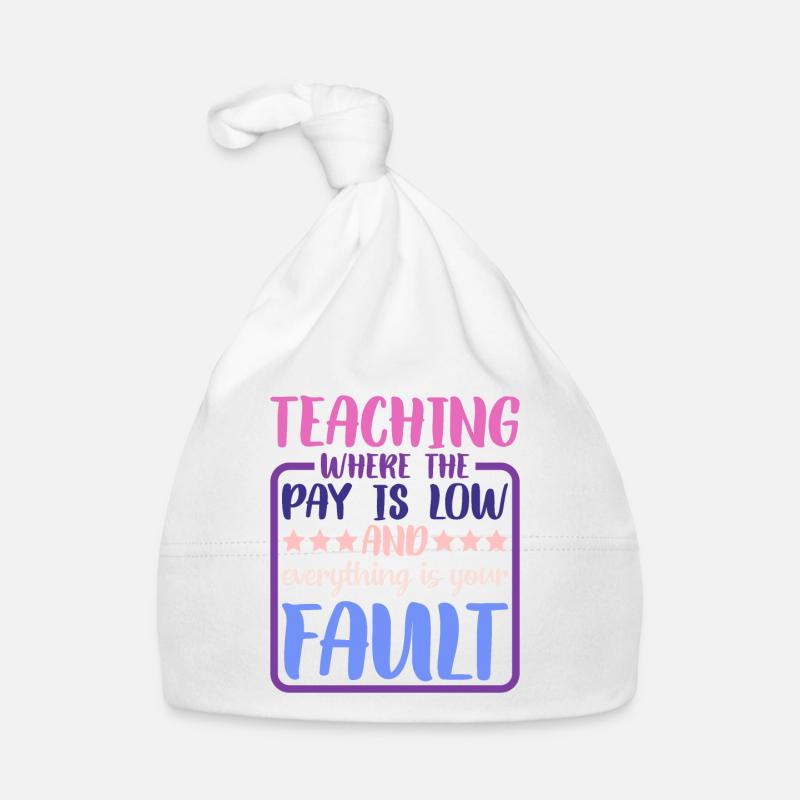 Enseigner là où le salaire est bas 2 Bonnet bio Bébé