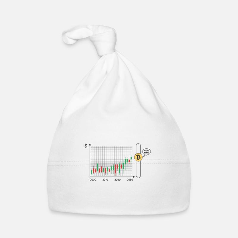 Bitcoin Bulle BTC Krypto Miner Baby Bio-Mütze