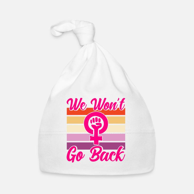 Gleichberechtigung der Geschlechter Feminismus Rec Baby Bio-Mütze